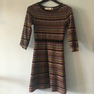 Knit A-line Dress